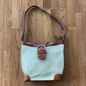 MC Woven Shoulder Bag